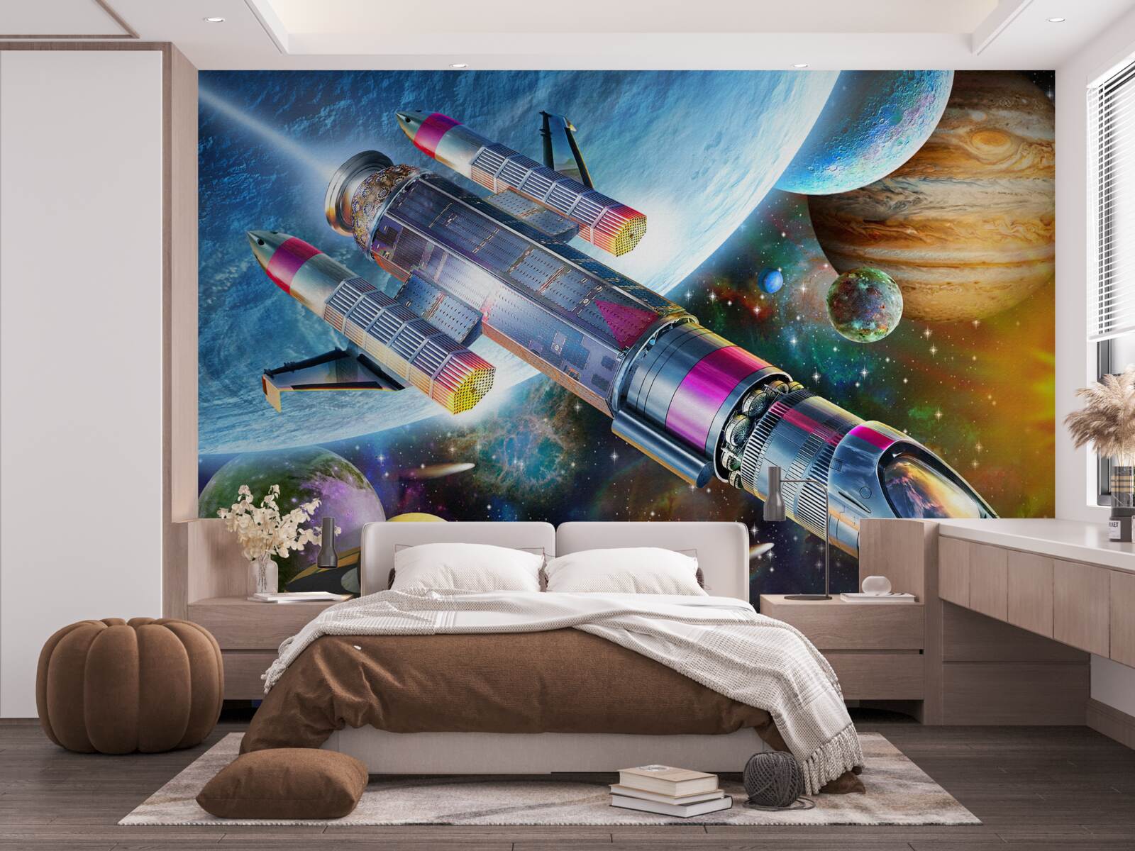 Fototapeta Vesmírne prostredie, vesmír a satelit