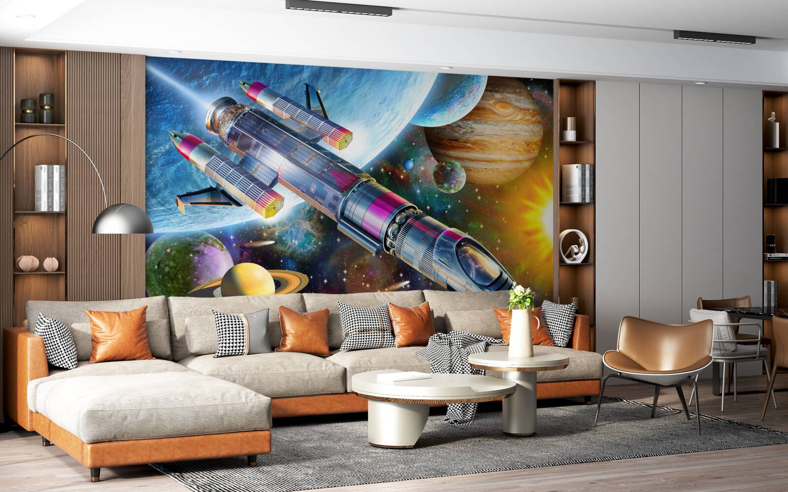 Fototapeta Vesmírne prostredie, vesmír a satelit