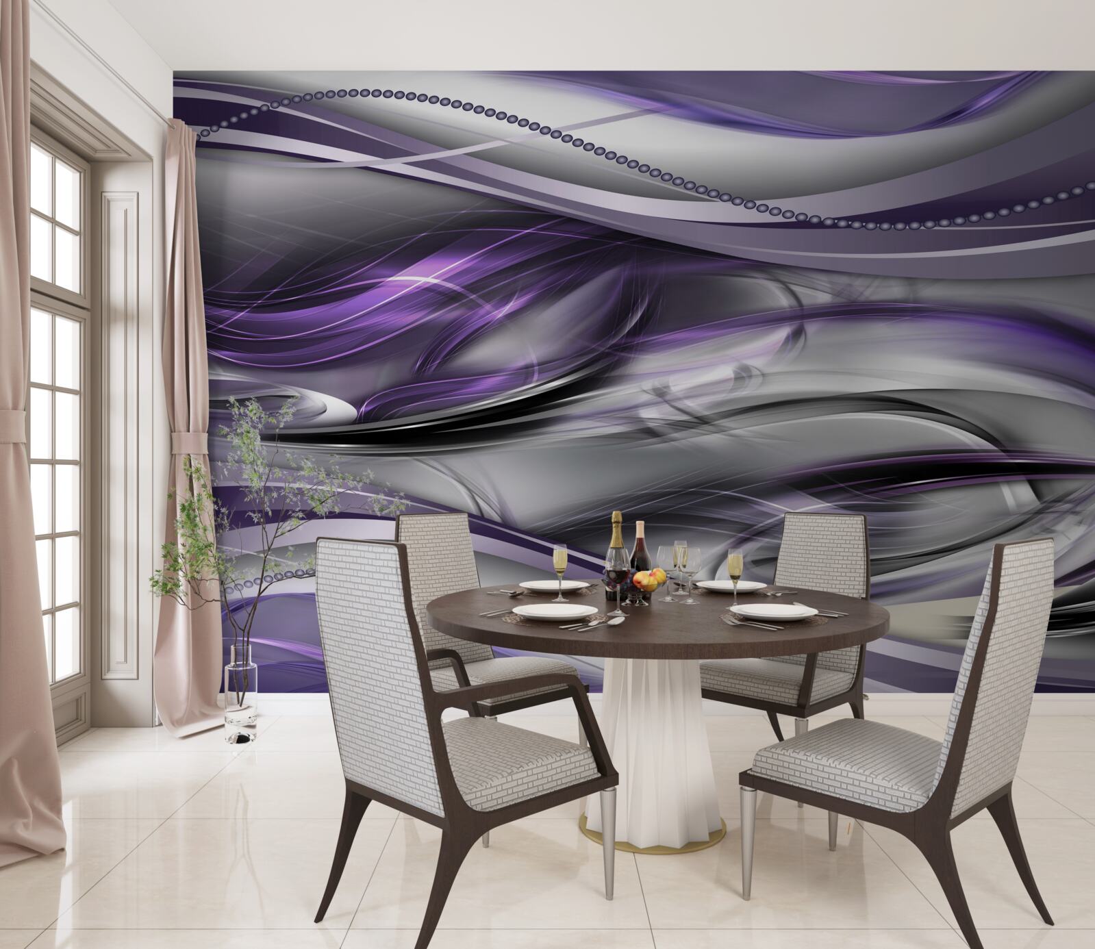 Fototapeta abstraktný fialový obrázok