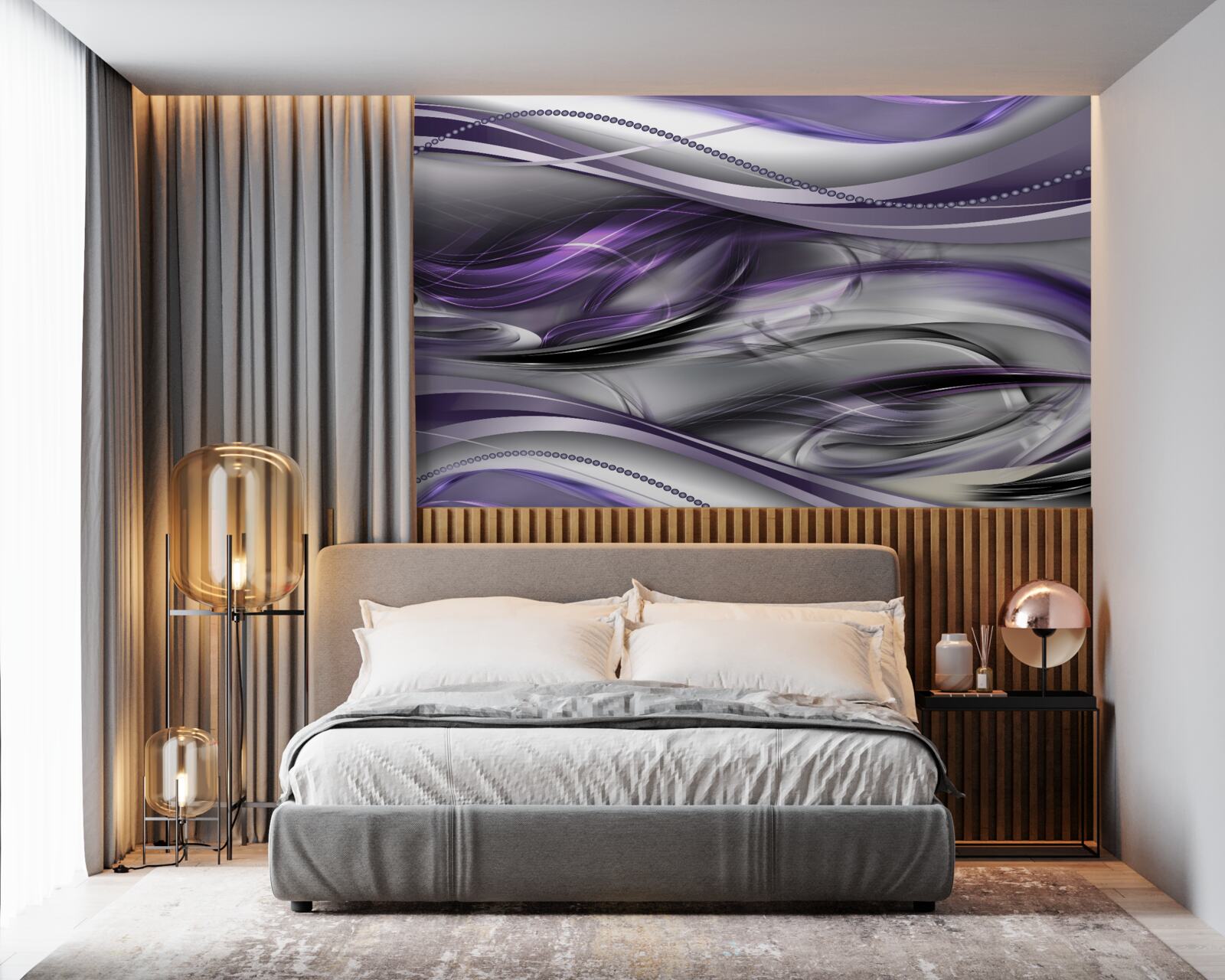 Fototapeta abstraktný fialový obrázok