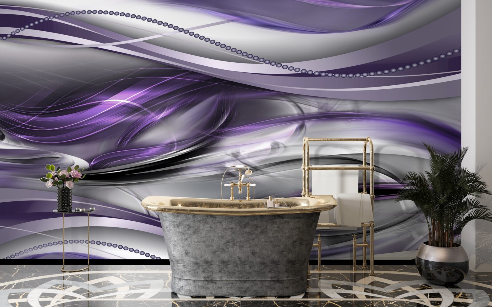 Fototapeta abstraktný fialový obrázok