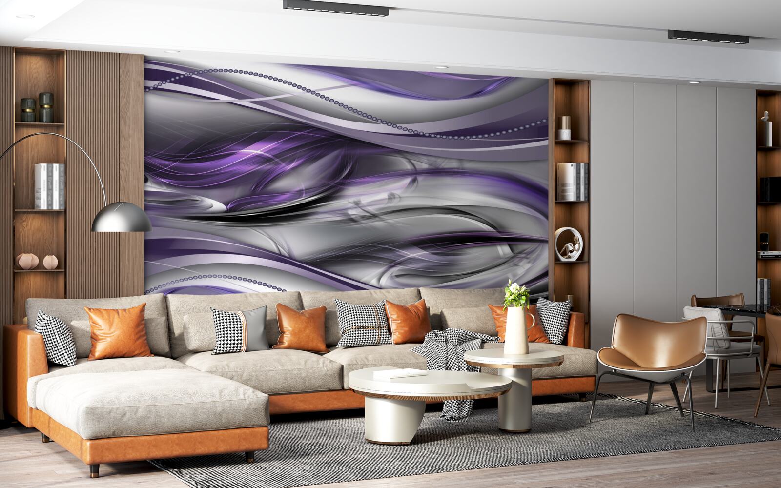 Fototapeta abstraktný fialový obrázok