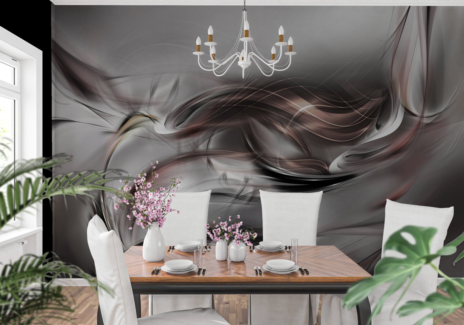 Fototapeta abstraktná šedá