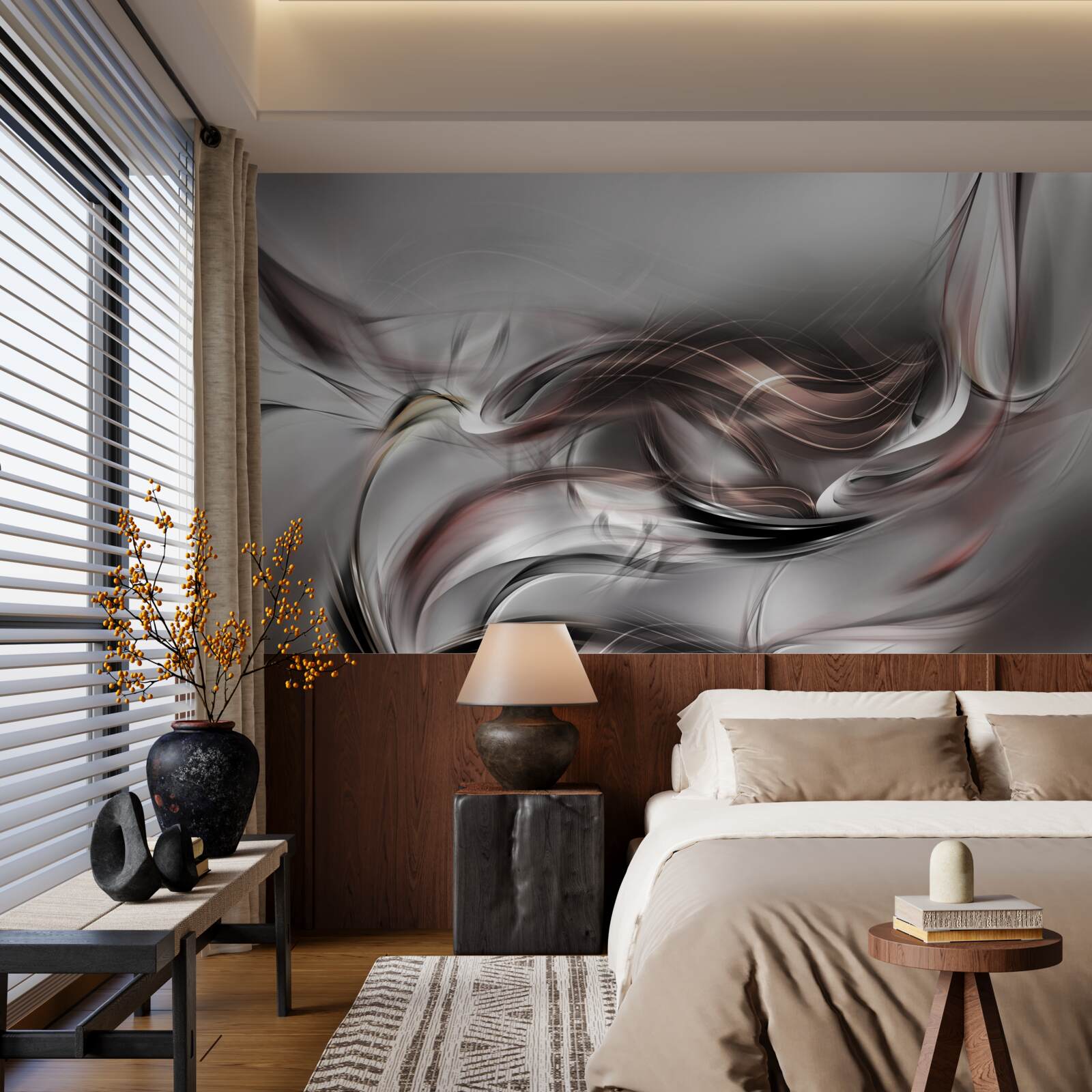 Fototapeta abstraktná šedá