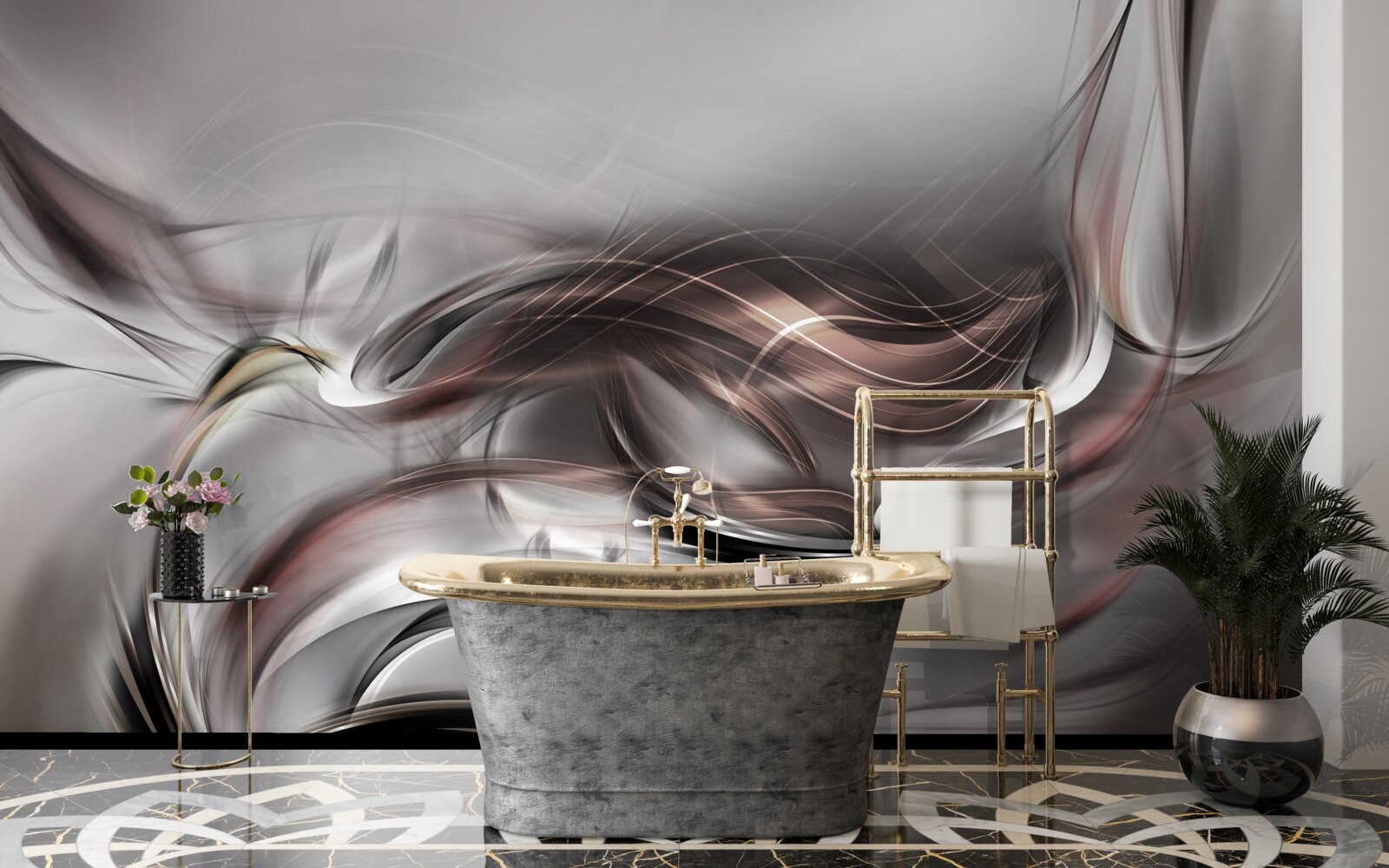 Fototapeta abstraktná šedá