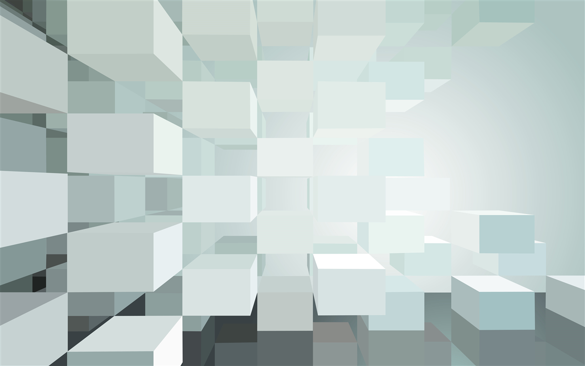 Fototapeta ľahké 3D objekty