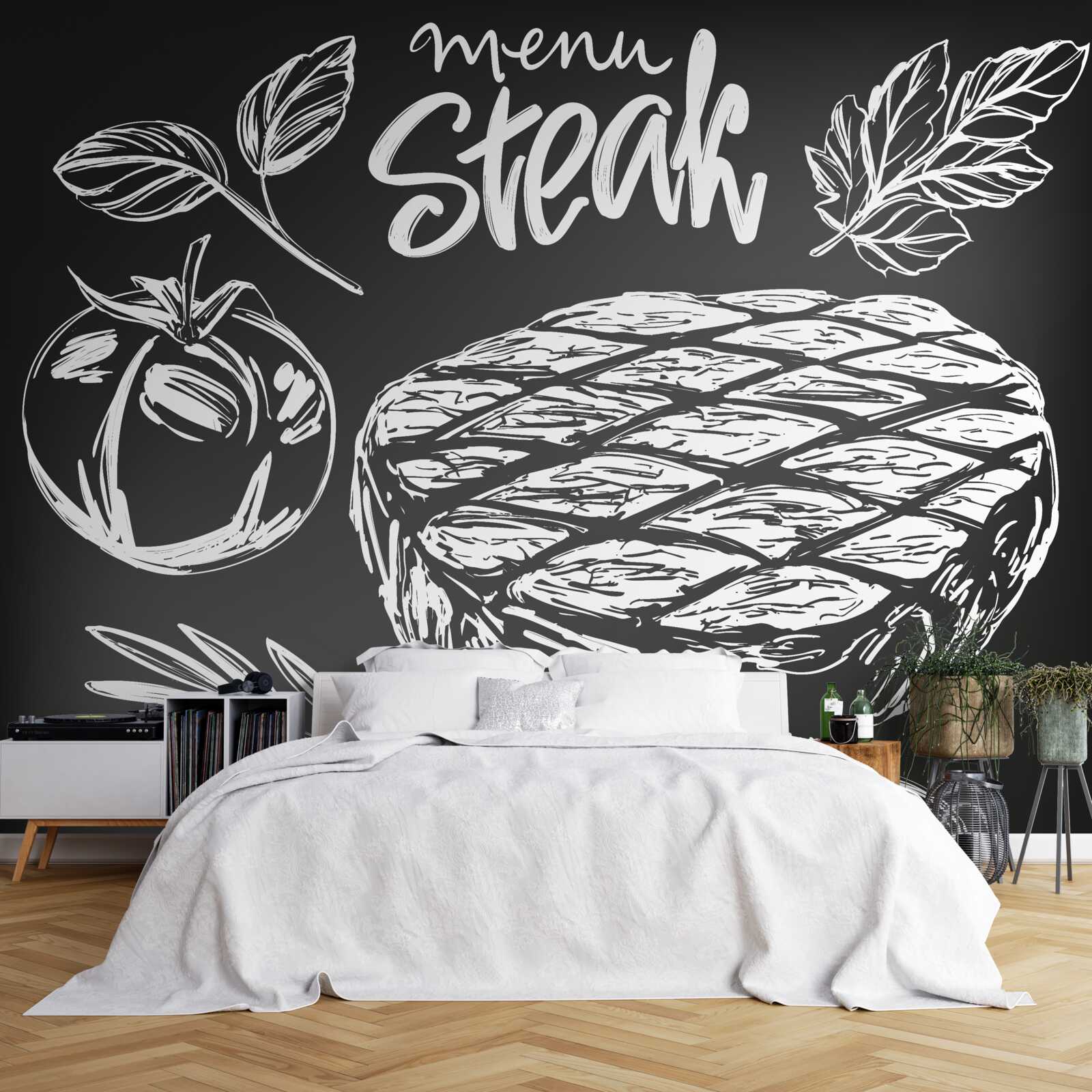 Fototapeta steak s korením