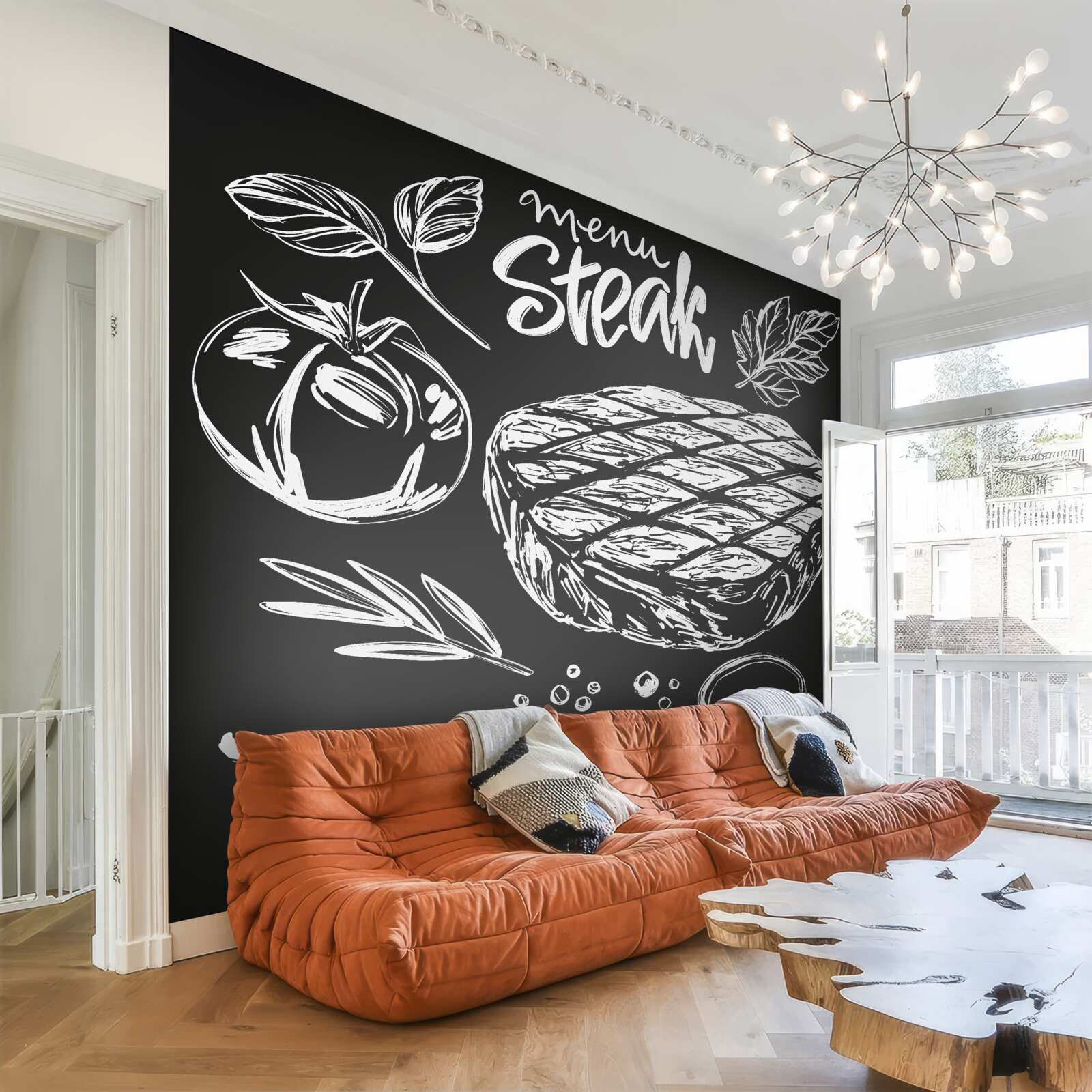 Fototapeta steak s korením