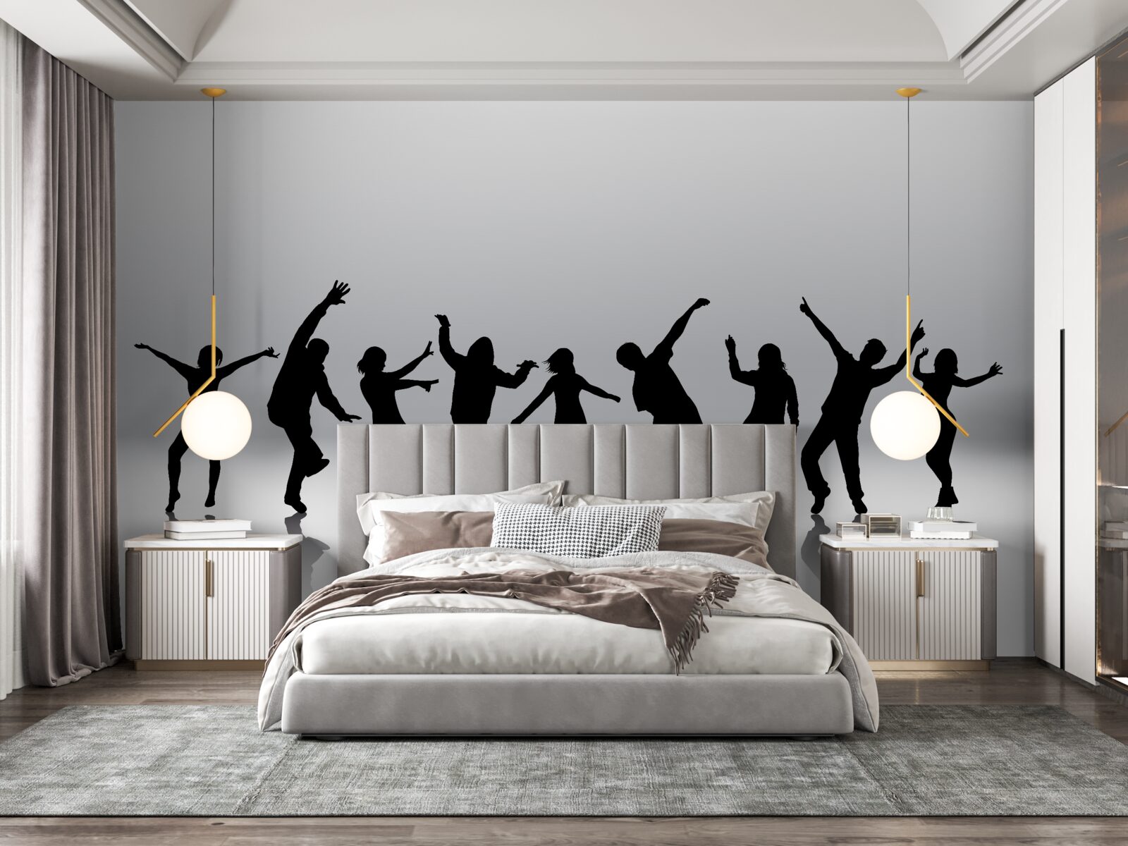 Fototapeta pohybujúcich sa ľudí