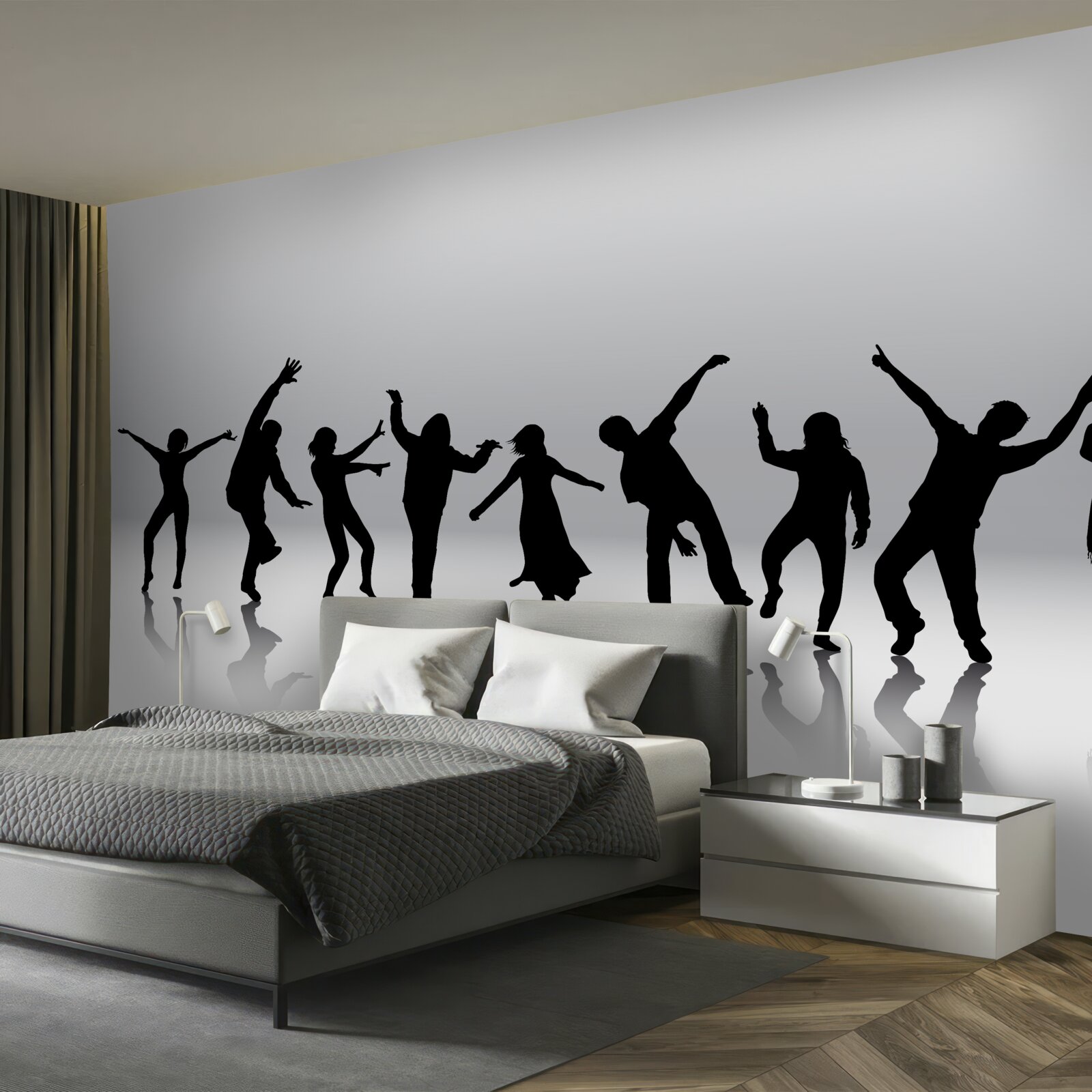 Fototapeta pohybujúcich sa ľudí