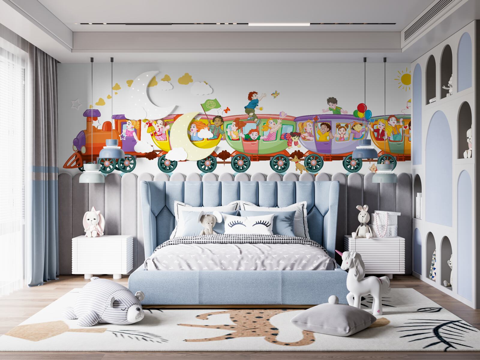 Fototapeta pestré tréningy s chlapcami