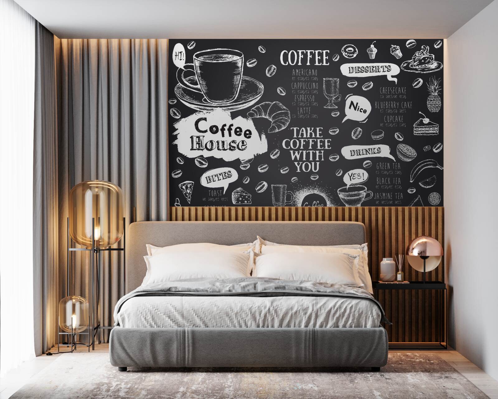 Fototapeta menu kaviarne