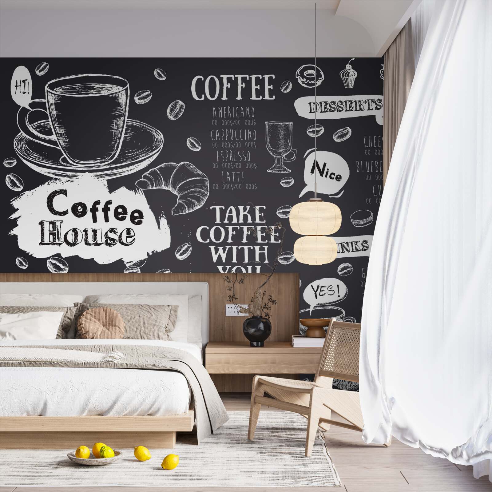 Fototapeta menu kaviarne