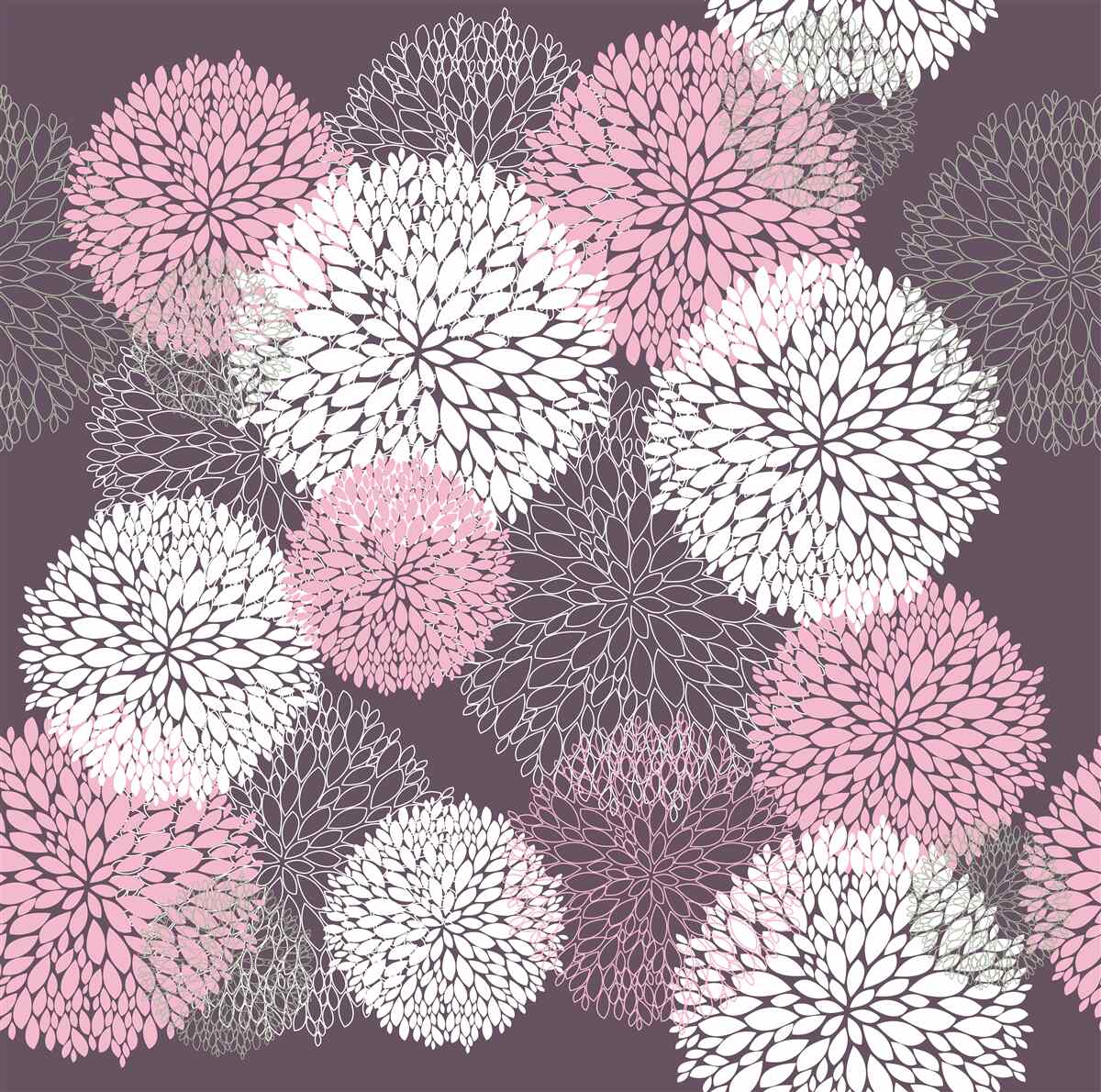 Fototapeta Púpava púpava sa dodávajú v bielej, ružovej a šedej farbe