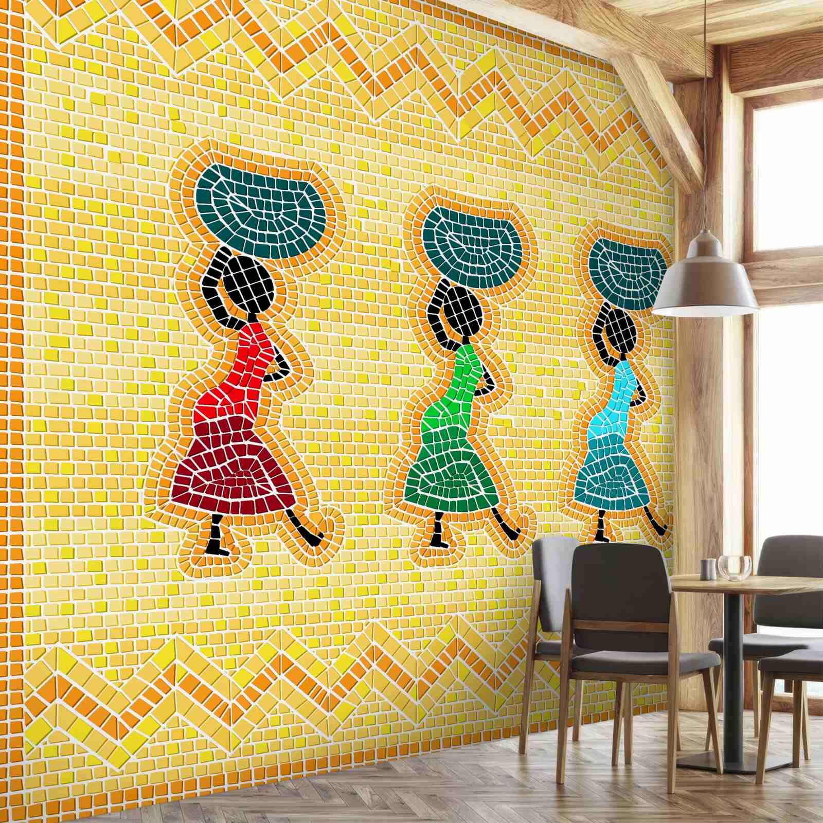 Fototapeta národné obrazy žien v šatách