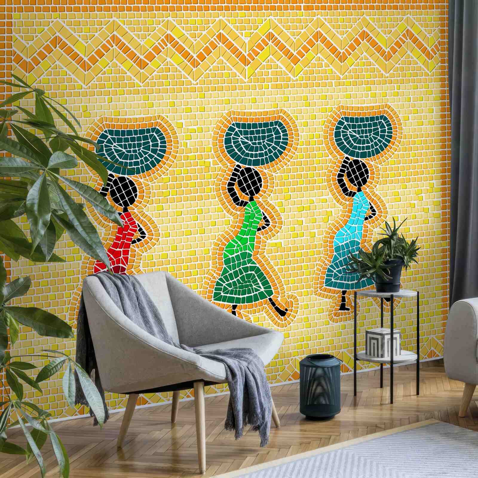 Fototapeta národné obrazy žien v šatách