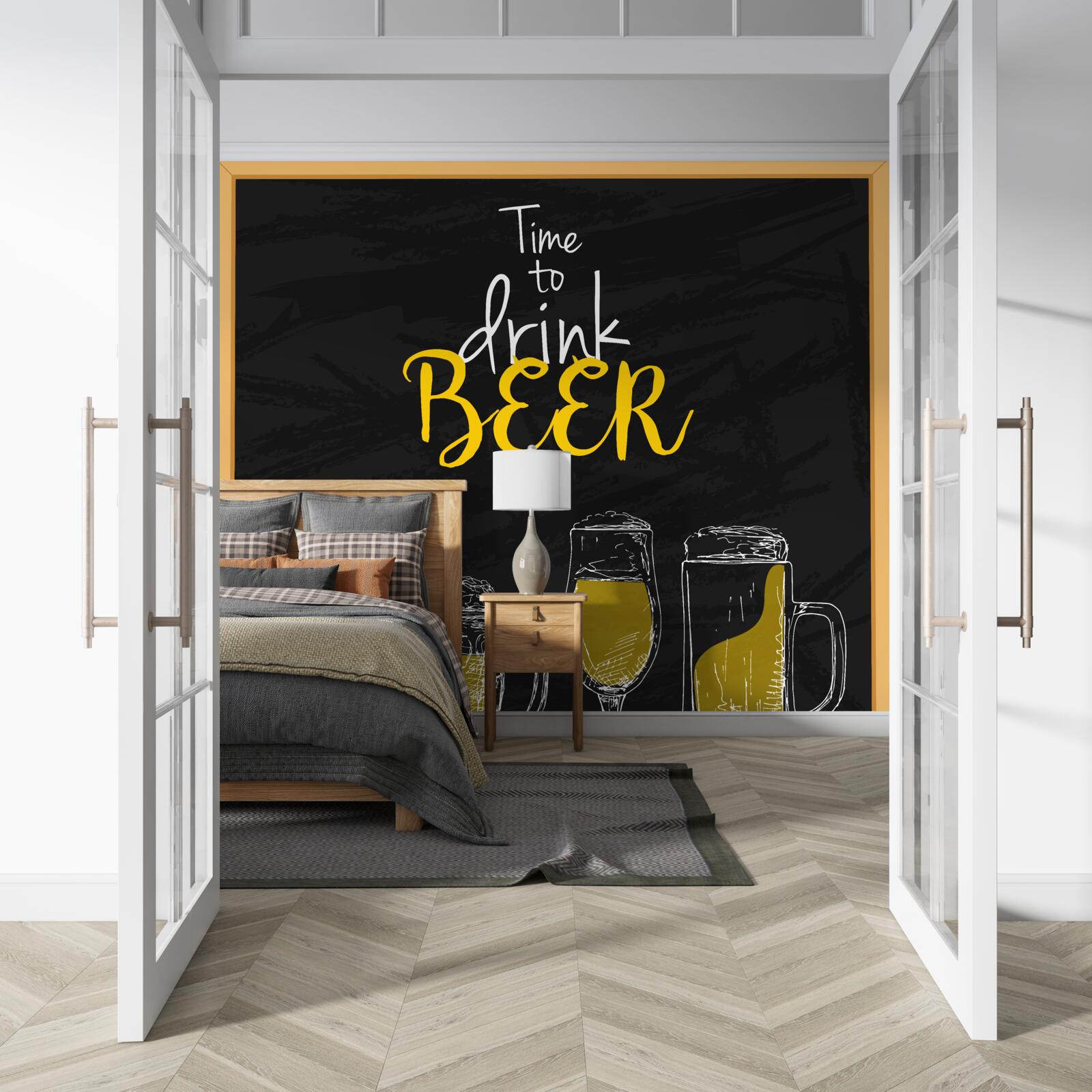 Fototapeta poháre na pivo