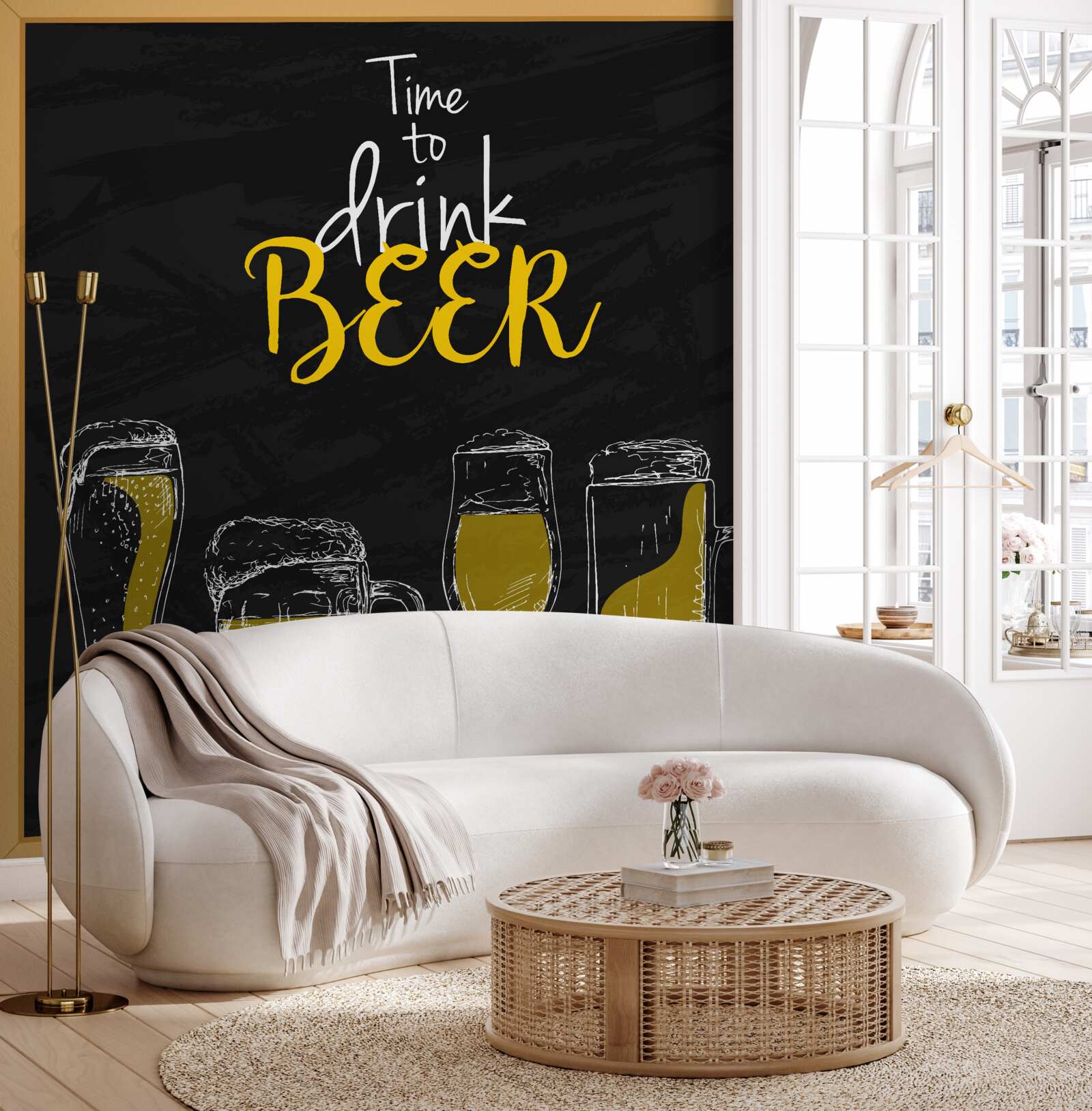 Fototapeta poháre na pivo