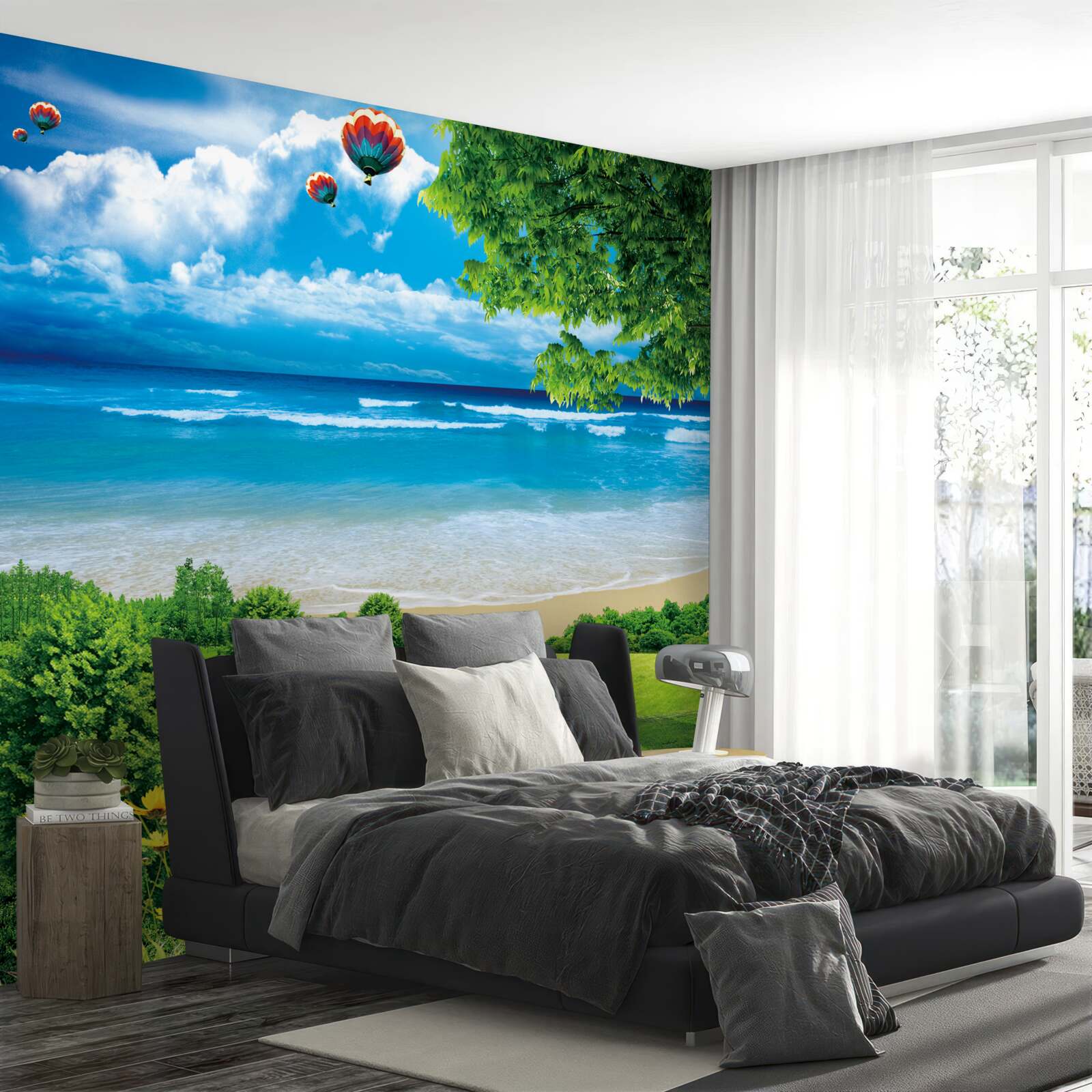 Fototapeta cesta k idylickému pobrežiu