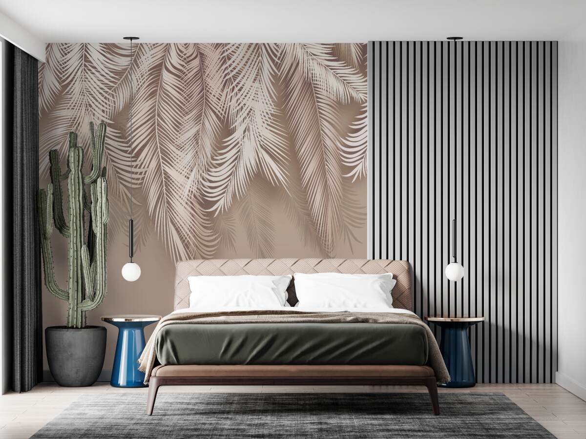 Fototapeta zadná strana hrubých listov