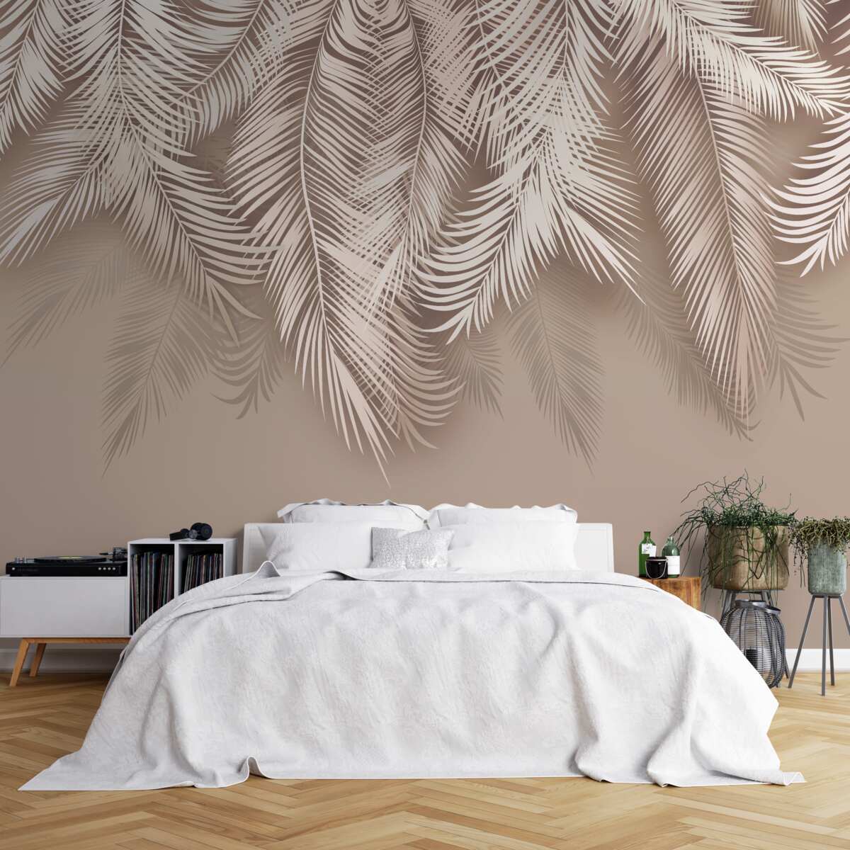 Fototapeta zadná strana hrubých listov