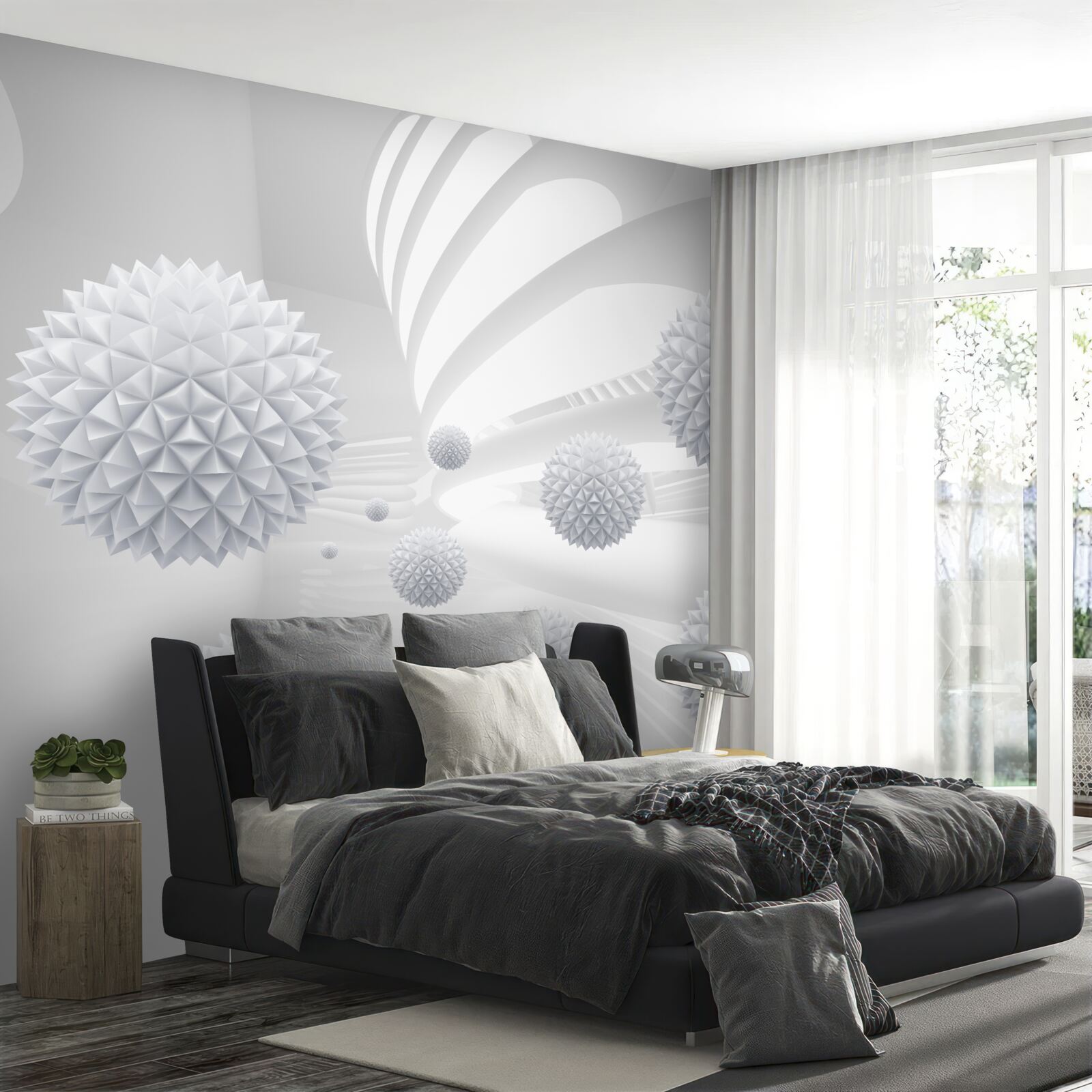 Fototapeta zloženie lietajúcich loptičiek