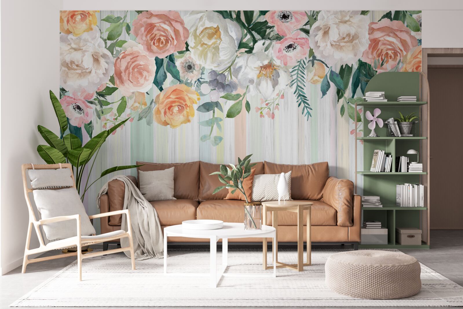 Fototapeta obrátené púčiky ruží