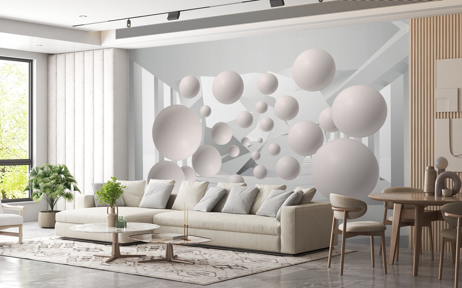 Fototapeta vzduch gule v svetlo krémovej farby