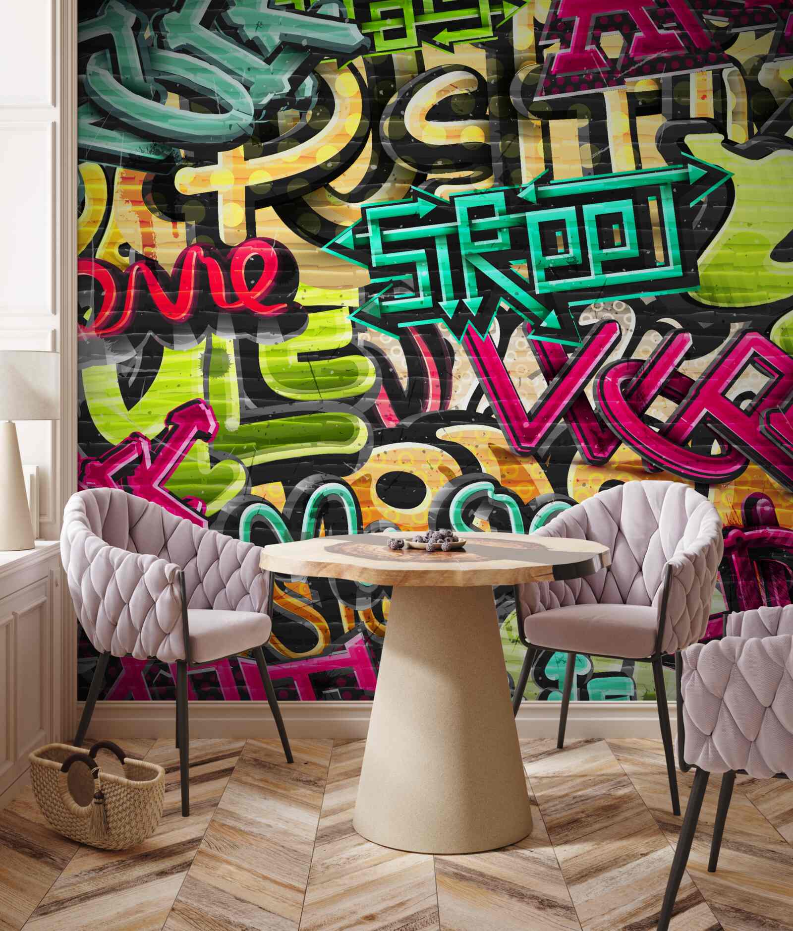 Fototapeta nápis v štýle graffiti