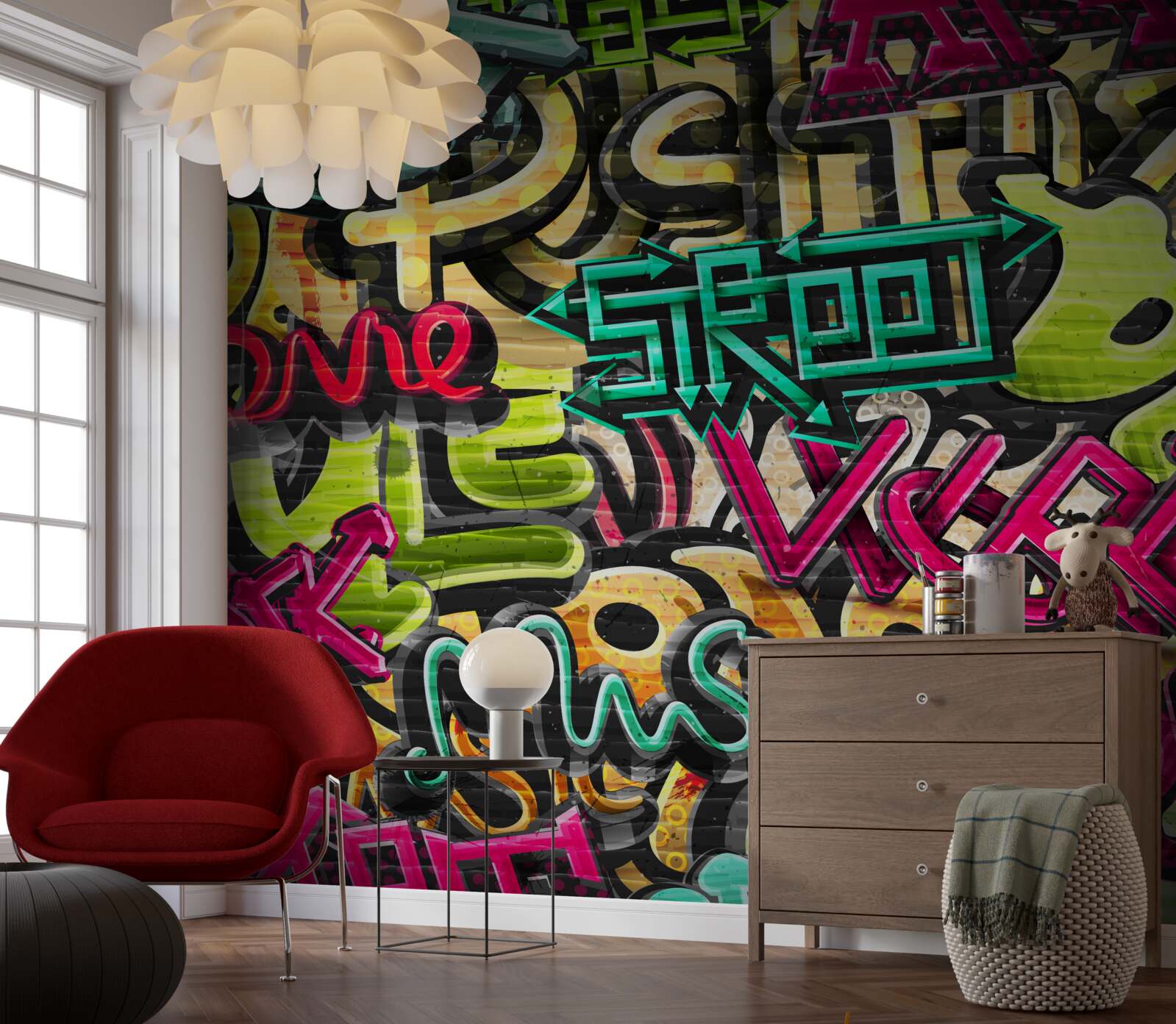 Fototapeta nápis v štýle graffiti