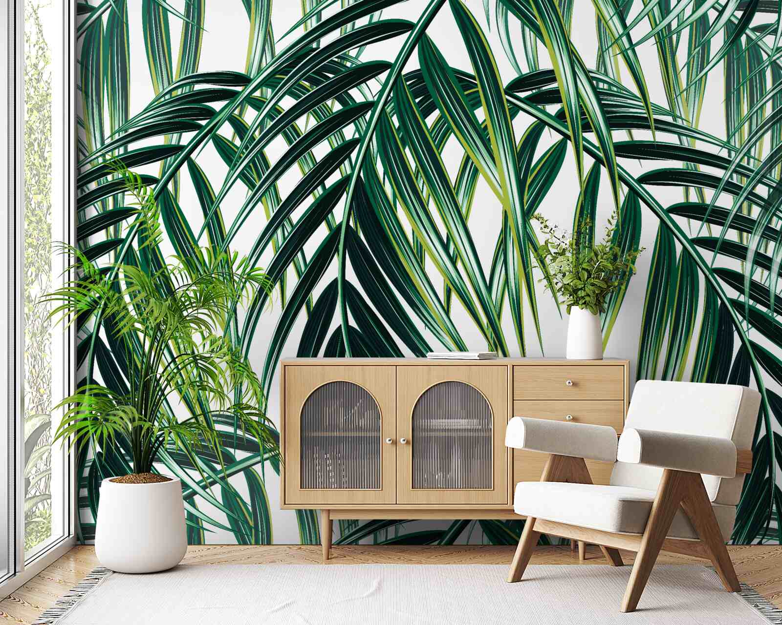 Fototapeta čerstvé zelené korenie