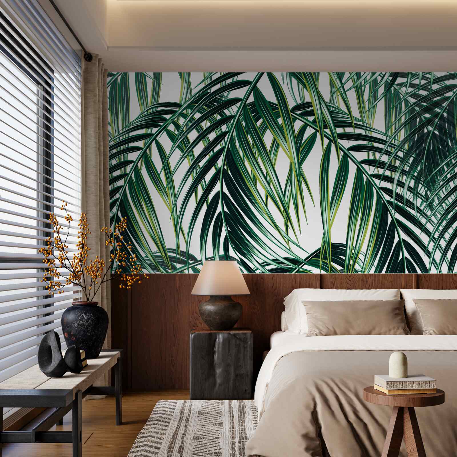 Fototapeta čerstvé zelené korenie