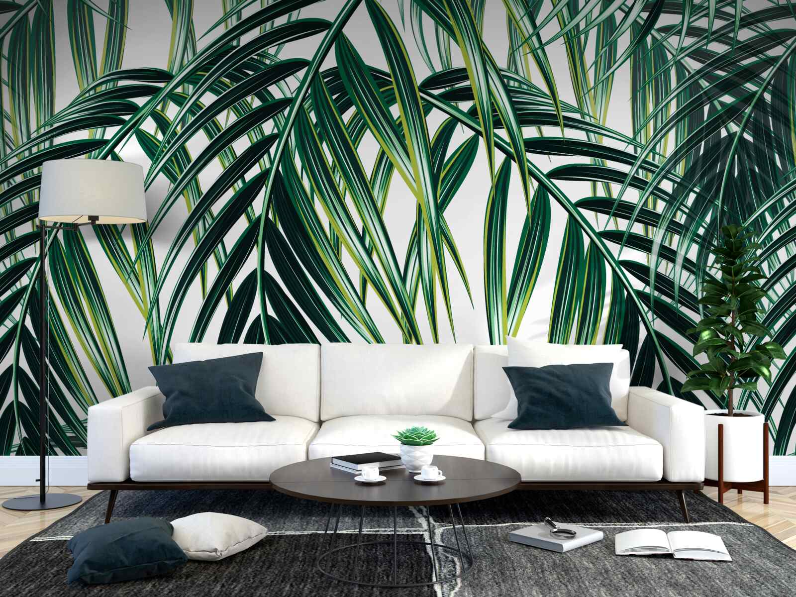 Fototapeta čerstvé zelené korenie