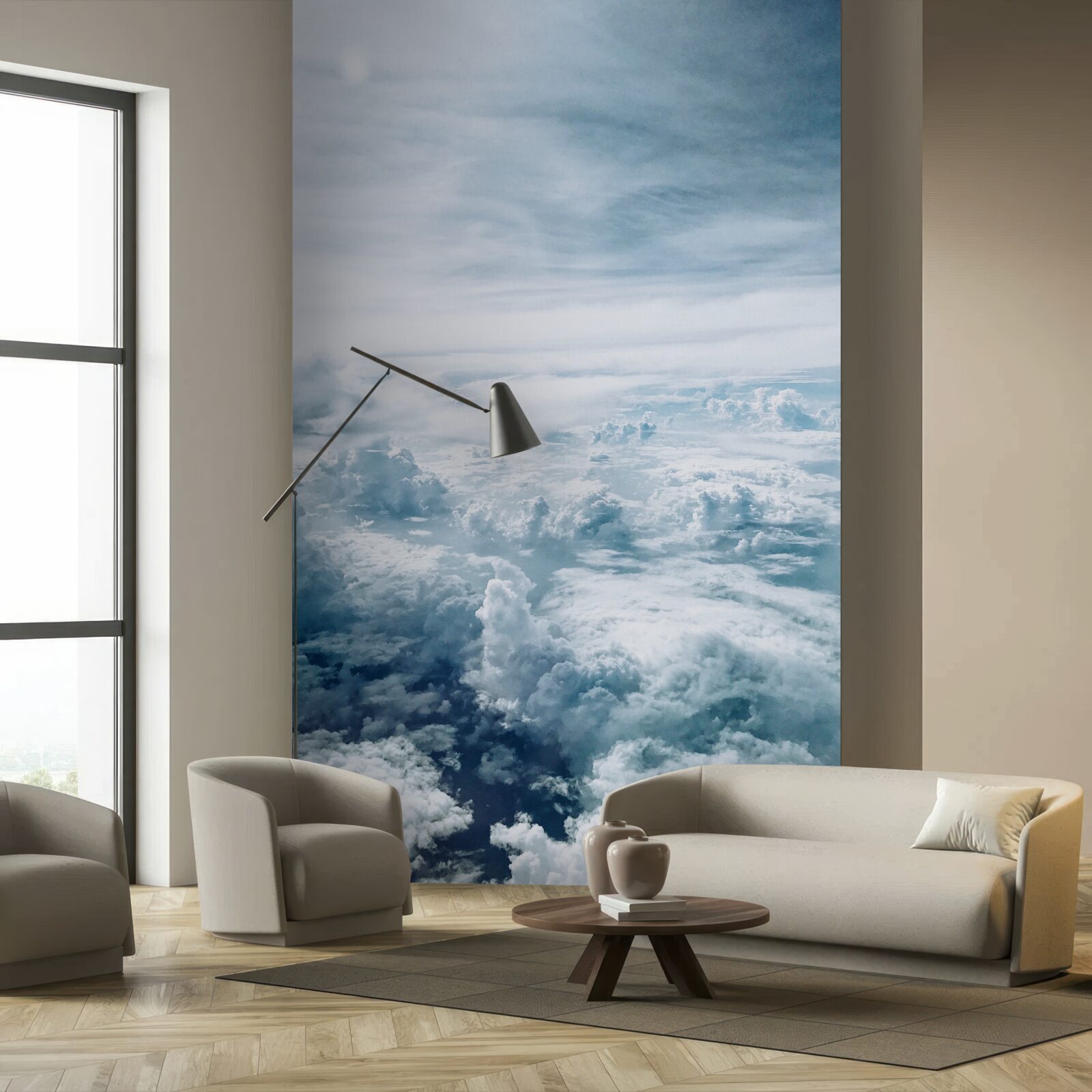 Fototapeta majestátna tma na oblohe