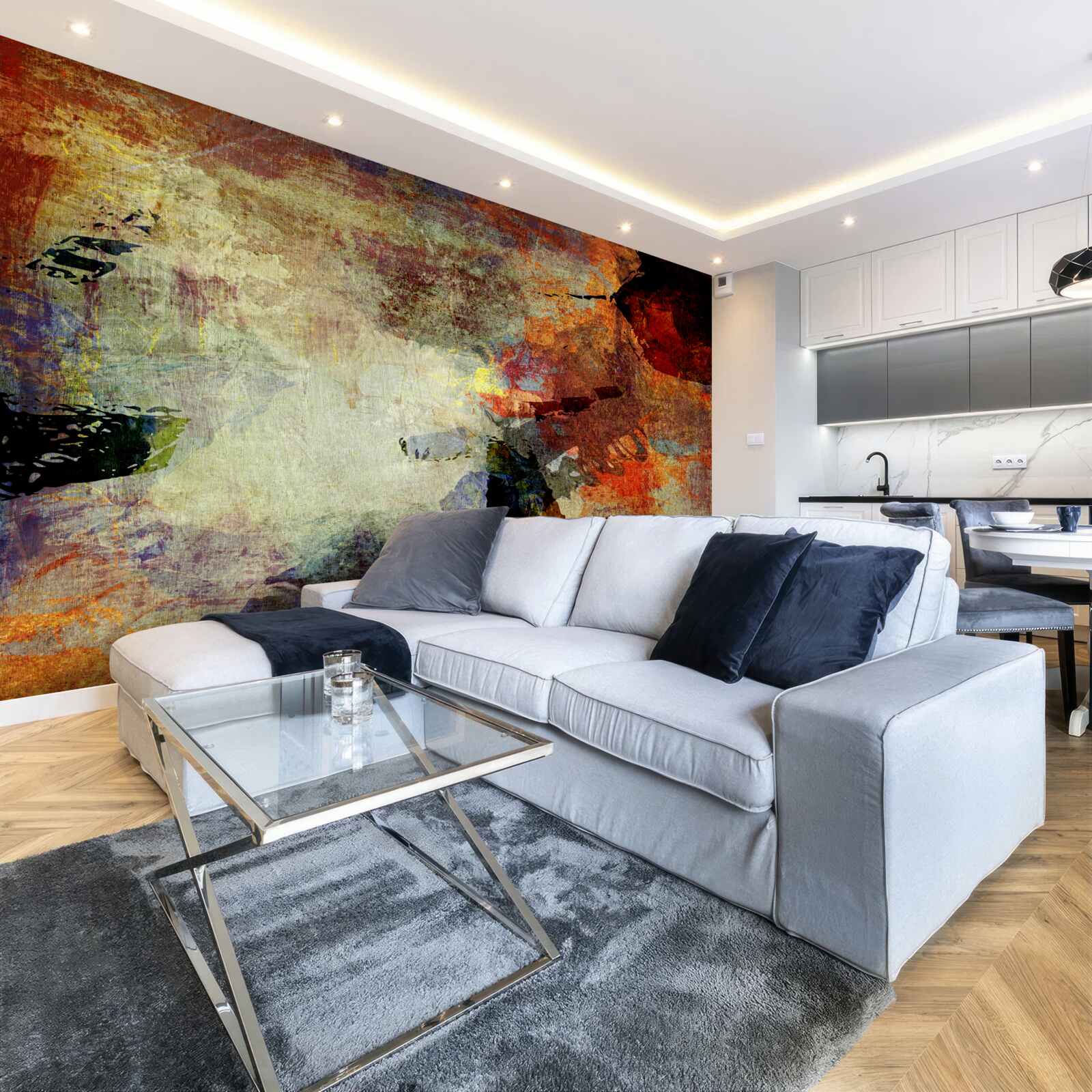 Fototapeta jesenné farby na Štedrý večer