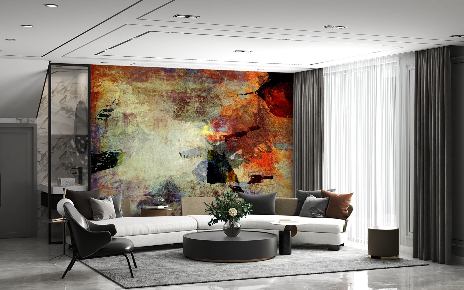 Fototapeta jesenné farby na Štedrý večer