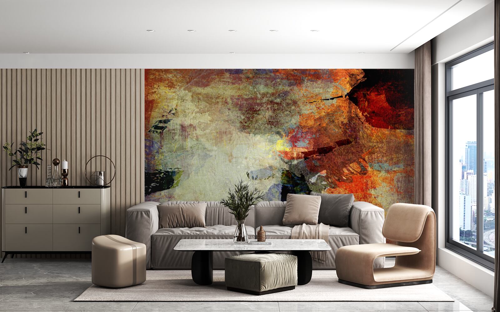 Fototapeta jesenné farby na Štedrý večer