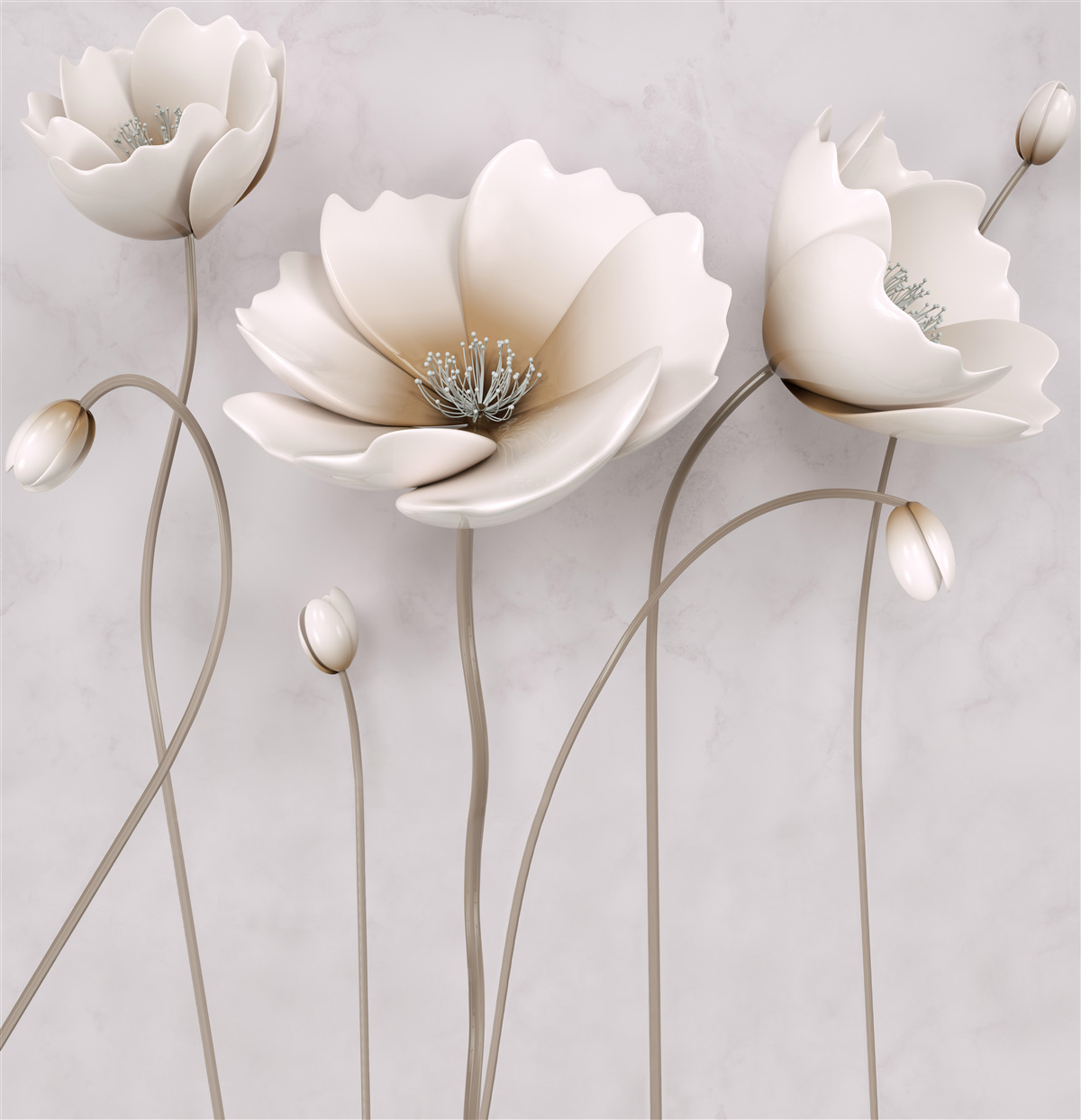 Fototapeta pôvabné svetlé maky