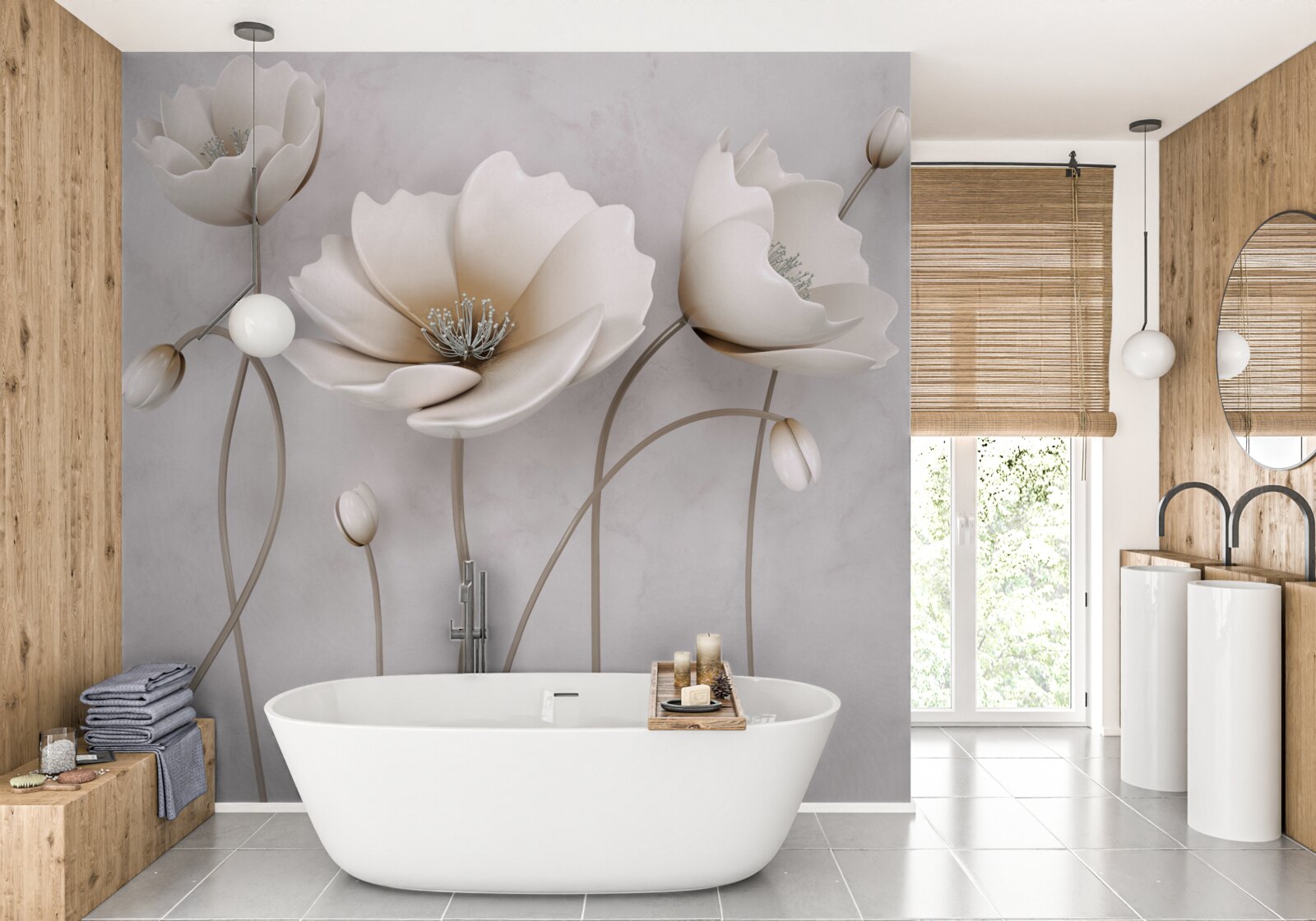 Fototapeta pôvabné svetlé maky