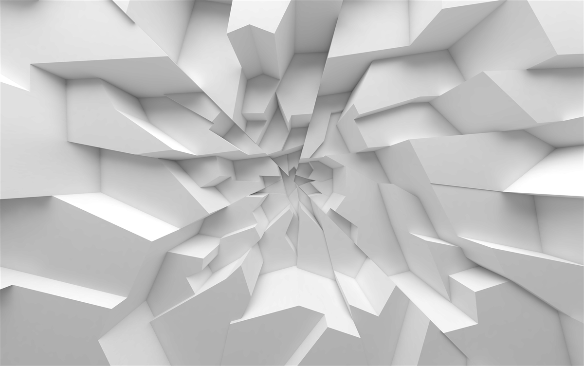 Fototapeta abstraktné 3D tvary