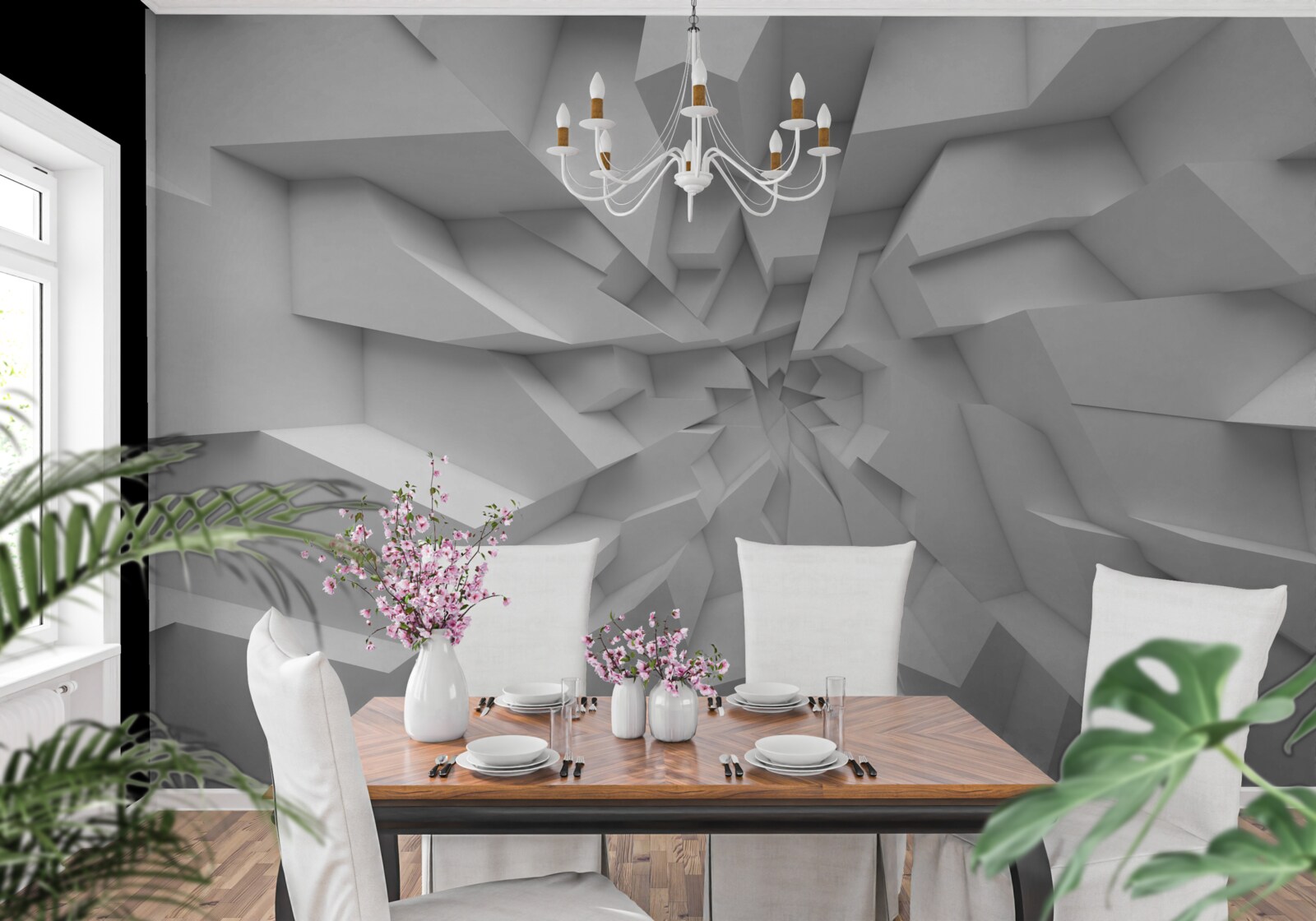 Fototapeta abstraktné 3D tvary