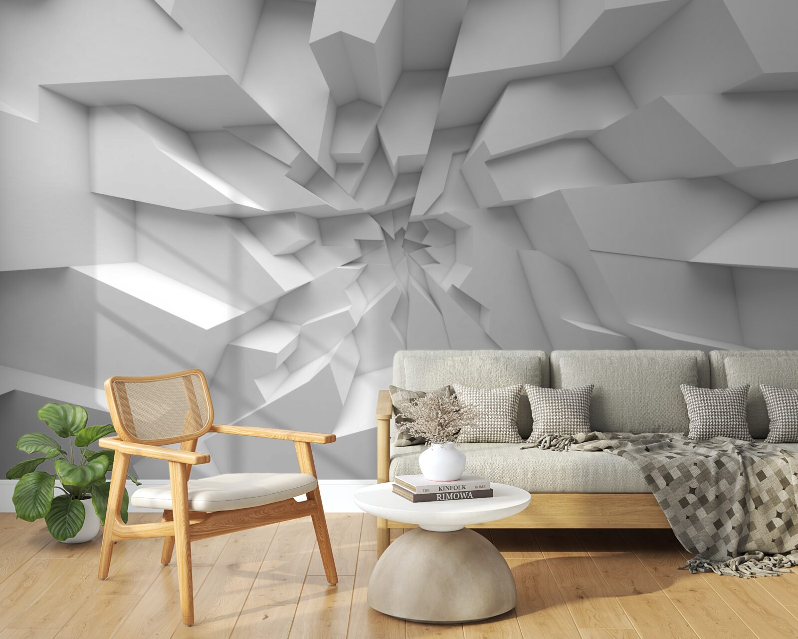 Fototapeta abstraktné 3D tvary