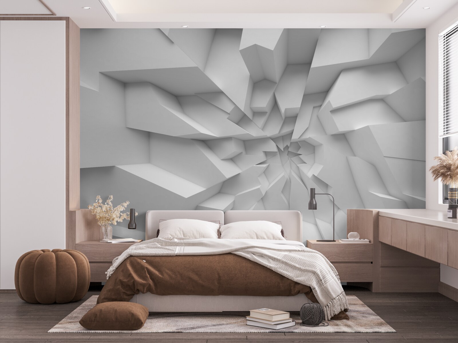 Fototapeta abstraktné 3D tvary