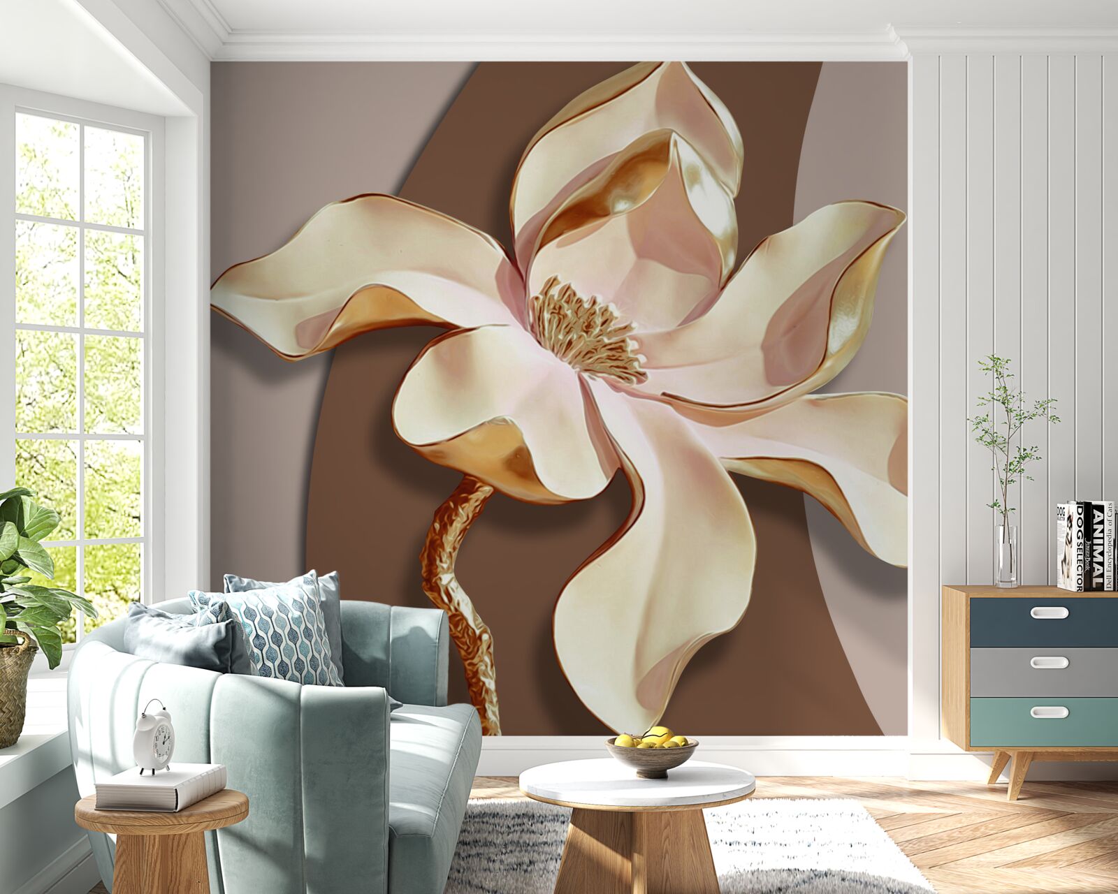 Fototapeta keramicka ľalia