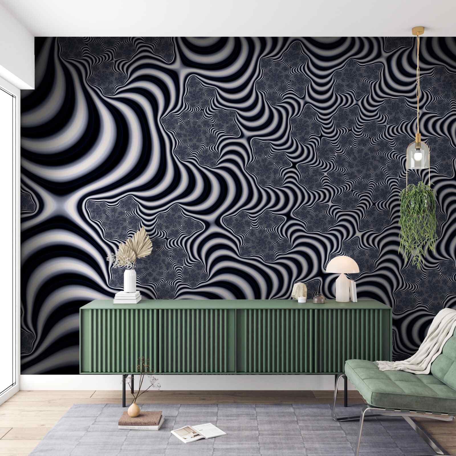 Fototapeta potrubia sú pruhmi siahajúcimi do pekla