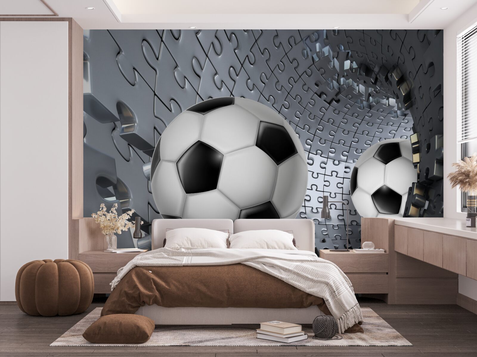 Fototapeta loptičky a hádanky