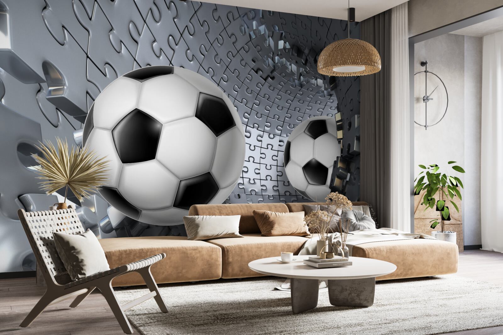 Fototapeta loptičky a hádanky