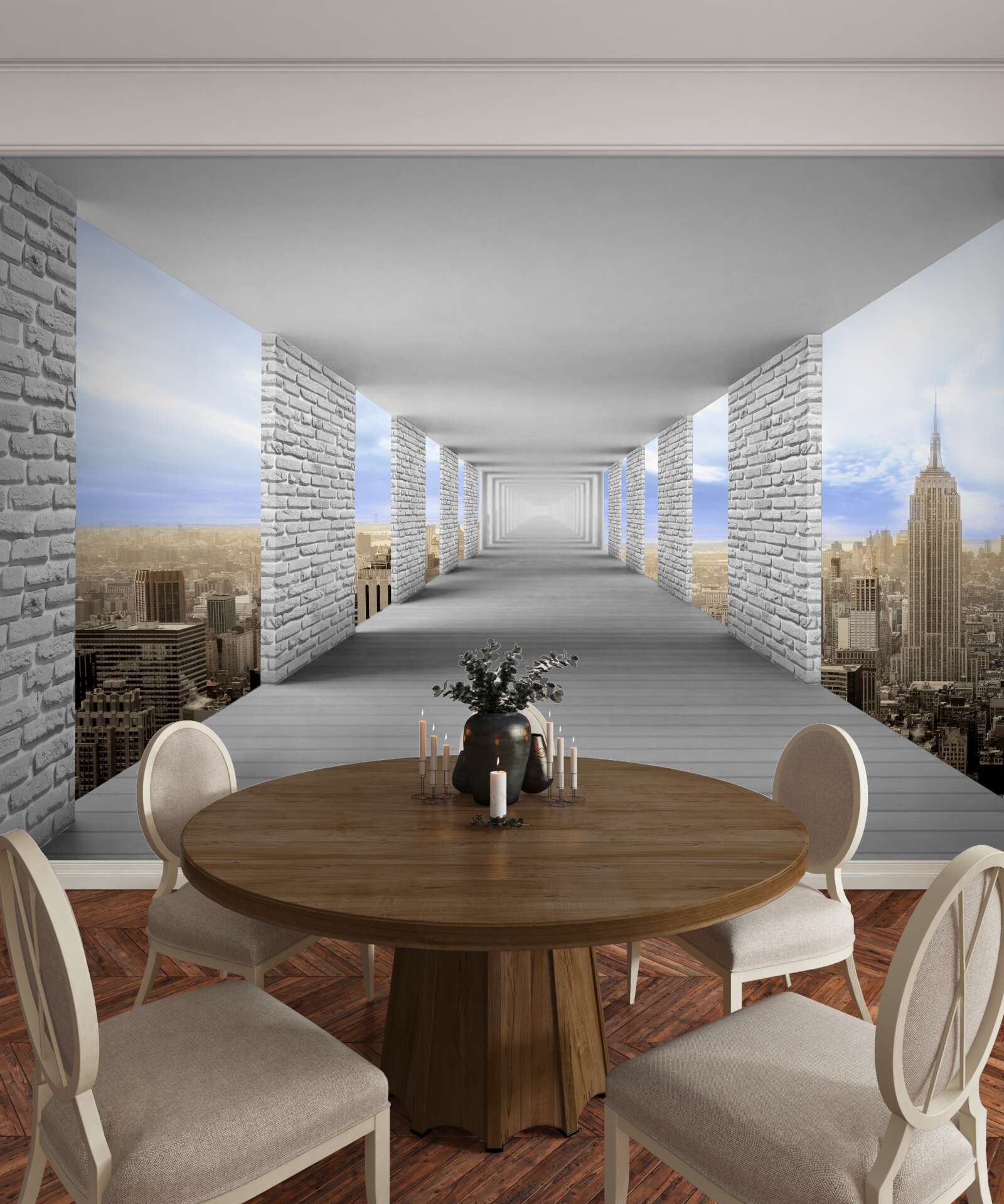 Fototapeta pozrime sa na mesto abstraktne