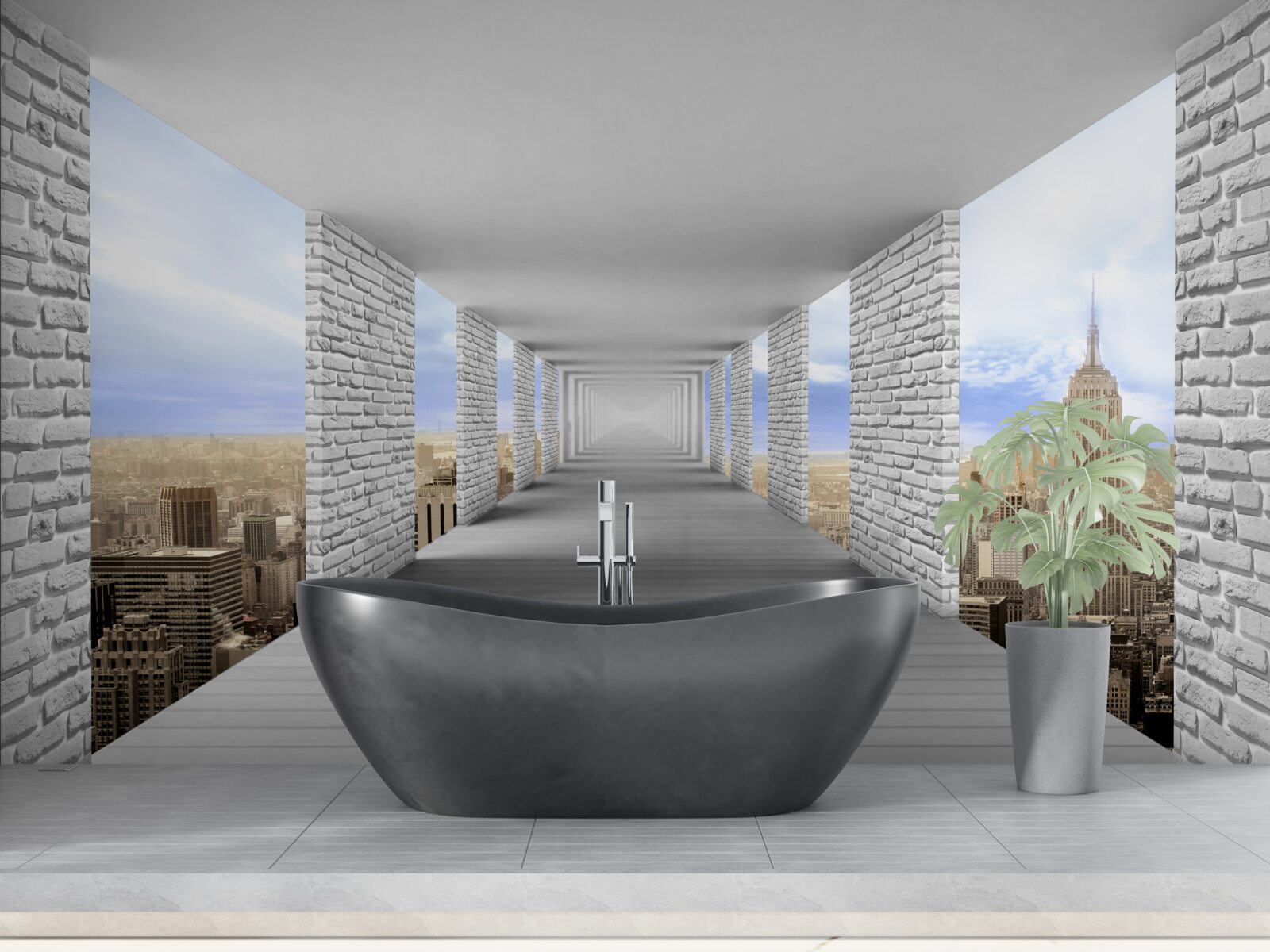 Fototapeta pozrime sa na mesto abstraktne