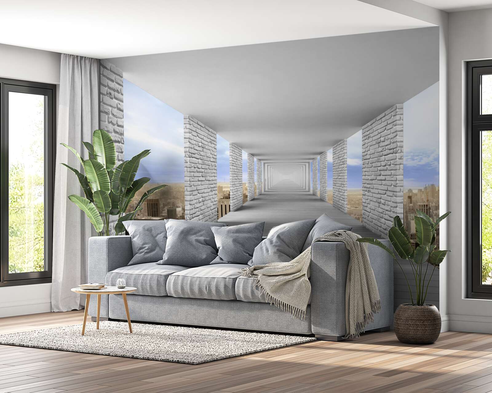 Fototapeta pozrime sa na mesto abstraktne